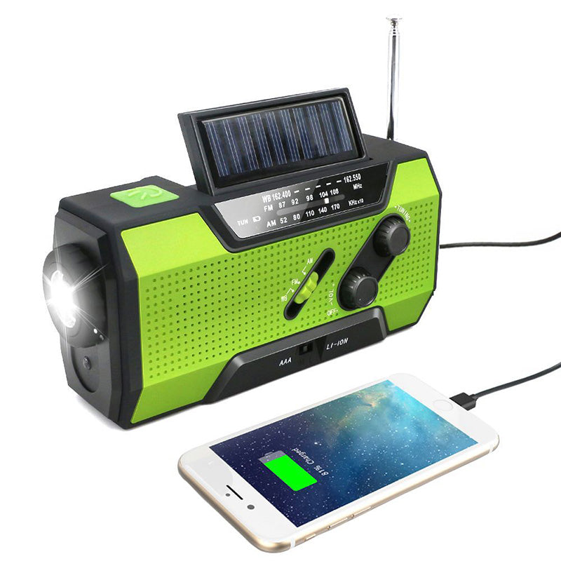 Solar Multifunctional Emergency SOS Radio