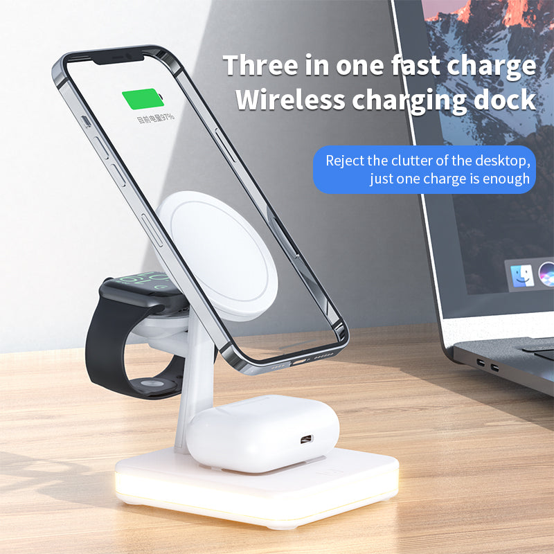 4 In 1 Magnetic Wireless Charger Stand