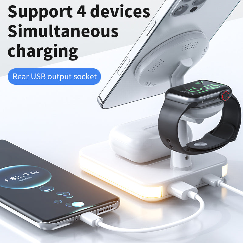 4 In 1 Magnetic Wireless Charger Stand