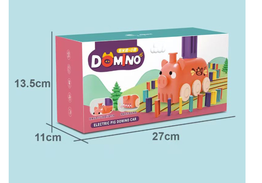 Domino Train Toy Stacking Block Set