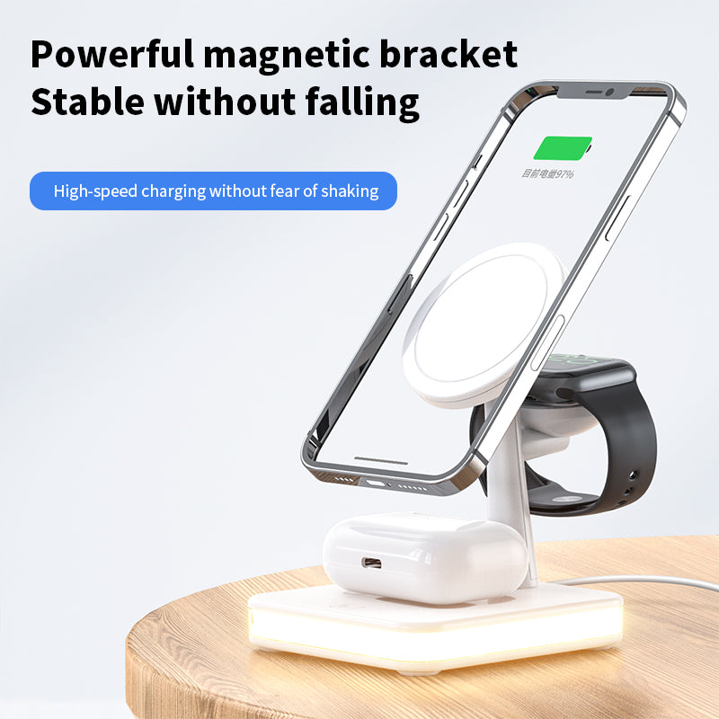 4 In 1 Magnetic Wireless Charger Stand