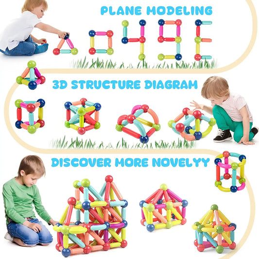 Magnetic Building Block Set