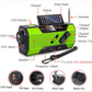 Solar Multifunctional Emergency SOS Radio