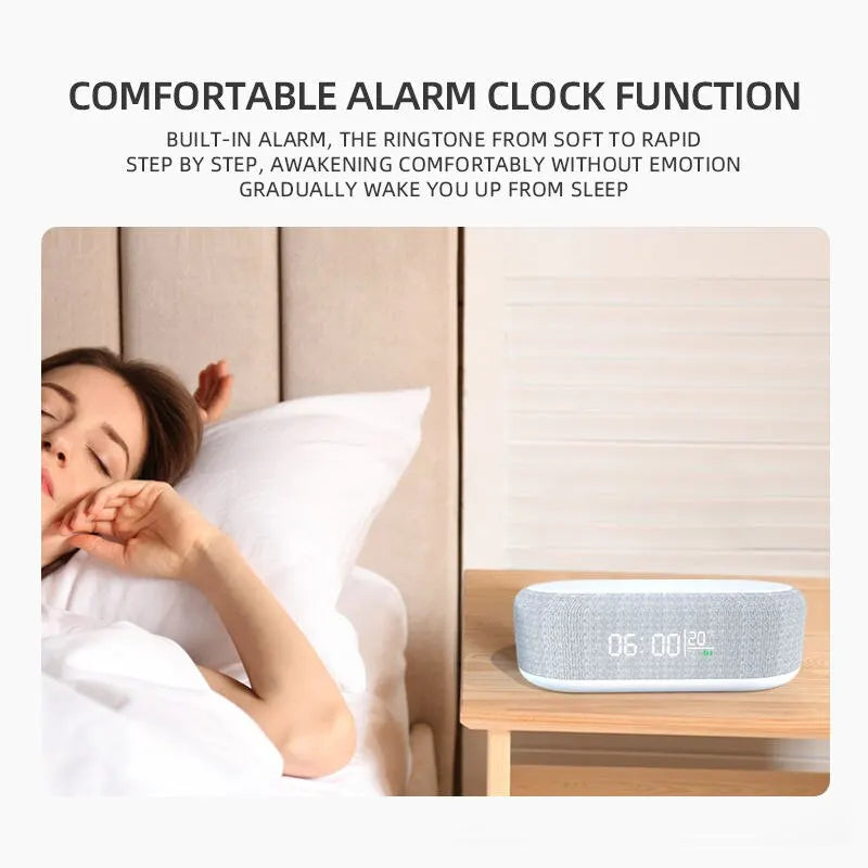 Wireless Charger Alarm Clock