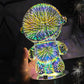 3D Astronaut Fireworks Atmosphere Light