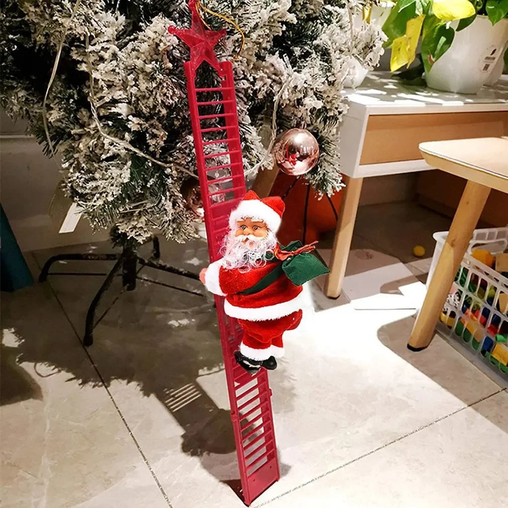 Climbing Santa Decoration