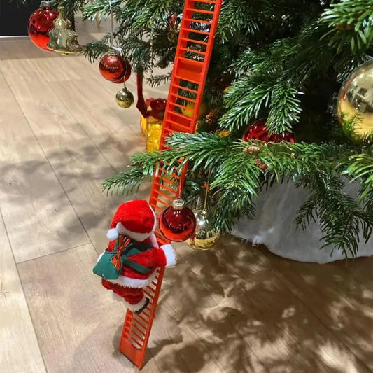 Climbing Santa Decoration